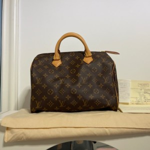 Bolso de la Sra. Louis Vuitton Speed 30 sin tirantes