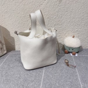 Bolso picotin 18 blanco