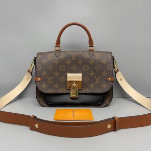 Bolso de Louis Vuitton bolsa de cartero de flores antiguas Vaugirard