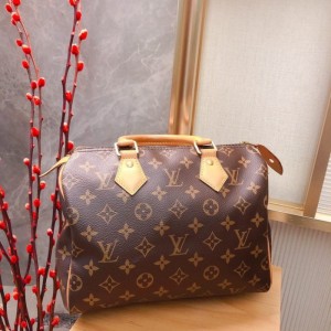 Bolso de hombro de la Sra. Louis Vuitton LV Louis Vuitton Speedy colección explosiva bolsos sp25 de flores antiguas