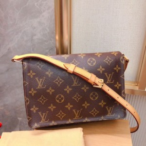 Louis Vuitton bolso de hombro LV Old Flower versión horizontal Wang Fei Bao