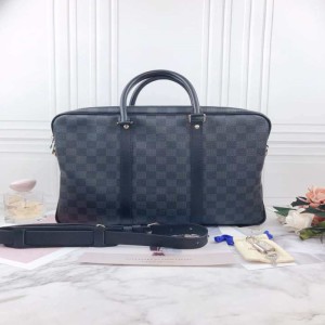 Louis Vuitton hombres bolsos de hombro, bolsos de ajedrez y cartas, maletines de tama?o peque?o