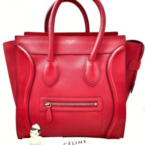  el bolso de Celine luggage no tiene rojo mediano