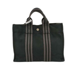 Bolsos Hermes fourre Tour otros a?os mediano (30 * 8 * 22) negros