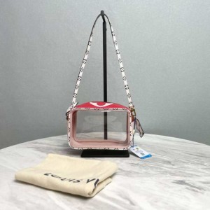 Bolso de hombro de la Sra. Louis Vuitton LV Jelly transparent camera Pack