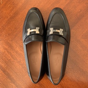 Zapatos planos de la Sra. Hermes Hermes zapatos love talla 36