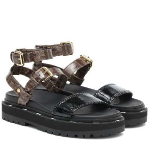 Sandalias  zapatillas de moda para hombres Fendi