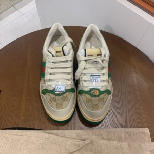 Zapatos casuales de la Sra. Gucci Gucci clásicos zapatos verdes sucios