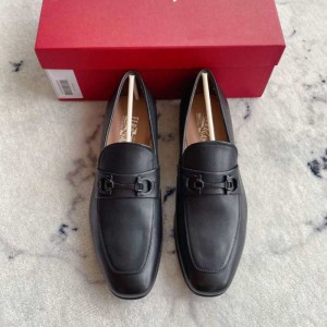 Ferragamo zapatos de cuero para hombres zapatos de cuero para hombres