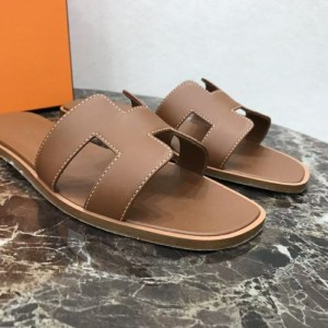  sandalias  zapatillas de la Sra. Hermes China (chn)  36.5 Brown