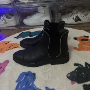 Giuseppe sanodi botas masculinas Metal cremallera