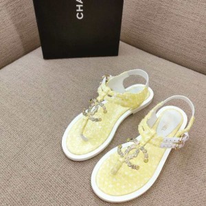 Sandalias  zapatillas para mujeres Chanel