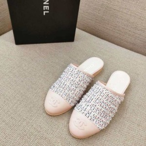 Sandalias  zapatillas para mujeres Chanel