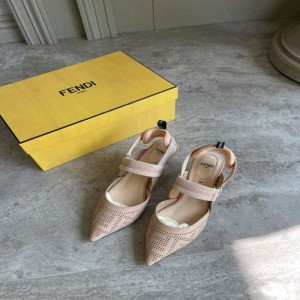 Zapatos de tacón bajo  medio para mujeres Fendi