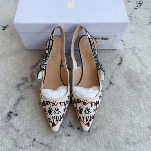 Zapatos de tacón bajo  medio para mujeres Dior