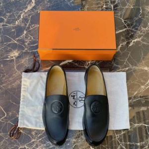 Zapatos de cuero para hombres Hermes zapatos de cuero para hombres