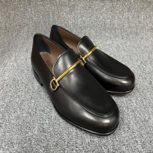 Ferragamo zapatos de cuero para hombres zapatos de cuero negro zapatos de cuero de negocios zapatos de cuero formal