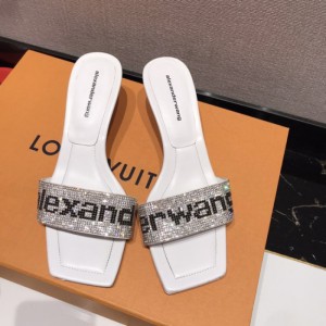 Sra. Alexander Wang zapatos de tacón bajo  medio Alexandr King tacones altos