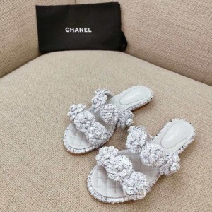 Sandalias  zapatillas para mujeres Chanel