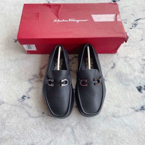 Ferragamo zapatos de cuero para hombres zapatos de cuero para hombres