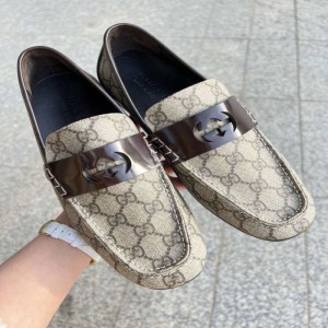 Gucci Classic Men Old Flower Happy shoes