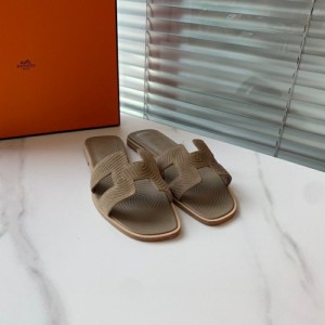  sandalias  zapatillas de la Sra. Hermes China (chn)  37 Brown