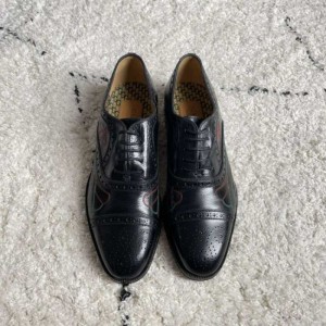 Zapatos de cuero para hombres Gucci