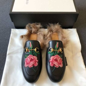 Zapatos planos de la Sra. Gucci zapatos de mujer