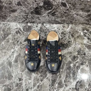 Zapatos casuales de la Sra. Gucci Gucci zapatos de tablero de abejas estrella de la Sra. Gucci