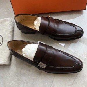 Zapatos de cuero para hombres Hermes zapatos de cuero para hombres