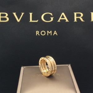 Anillo de la Sra. Bulgari  anillo de anillo bvlgari Bulgari 18k anillo de oro número 50 anillo de resorte