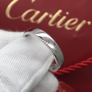 Anillo Cartier  anillo Cartier 18k Platinum 60 anillo feliz cumplea?os serie