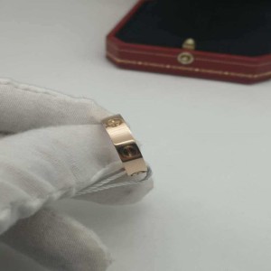 Anillo masculino Cartier  anillo Cartier love Rose Gold WIDE Edition Ring No. 60