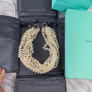 ティファニーネックレスペンダントtiffany picassoシリーズマルチレイヤーパールネックチェーン