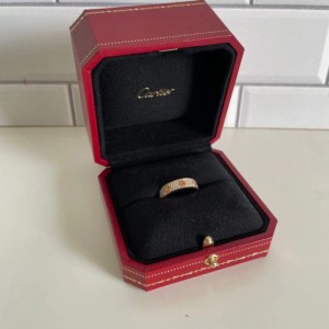 Anillo de la Sra. Cartier  anillo de oro de la rosa Cartier