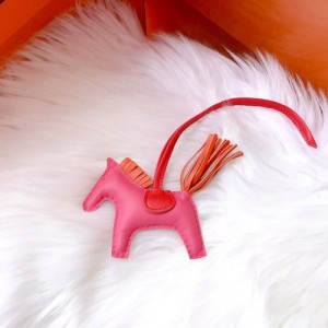 Llavero  colgante de dama Hermes colgante de pony Hermes