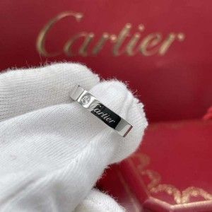 Anillo Cartier  anillo Cartier Platinum versión ancha anillo 53 anillo masculino