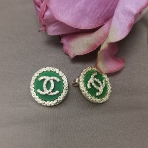 Chanel pendientes doble C pendientes