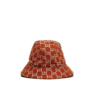 Sombrero Gucci Gucci nuevo sombrero de pescador rojo