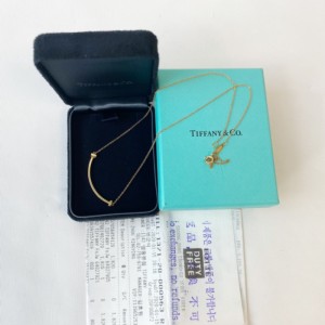 ティファニーレディースネックレスペンダントtiffanyスマイル笑顔ネックレストランペット