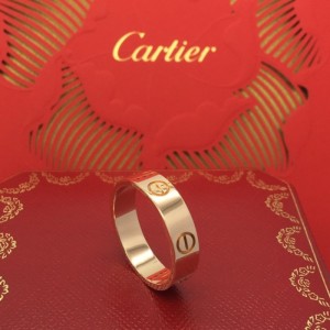 Cartier Rose Gold WIDE Edition 61 nuevo anillo