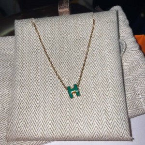 Collar  colgante de dama Hermes minipop