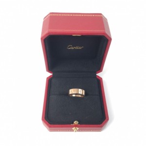 Anillo Cartier  anillo Cartier 18k rosa oro anillo de edición ancha