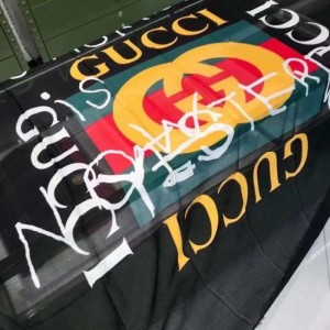 グッチレディーススカーフスカーフスカーフGucciウールビッグスカーフ