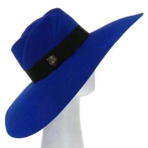 Sombrero de la Sra. Gucci Gucci sombrero de regalo de cabeza de tigre azul Gucci