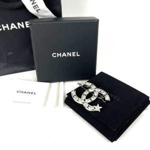 Chanel broche moda doble C broche