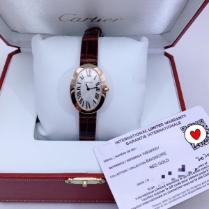 Productos de rendimiento de cuarzo de la Sra. Cartier juego completo de relojes femeninos de cuarzo de la ba?era Cartier