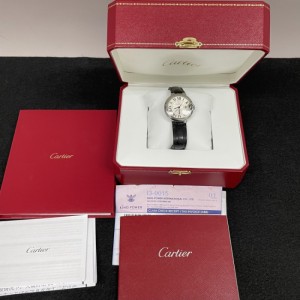 Reloj de cuarzo Cartier globo azul conjunto completo de relojes