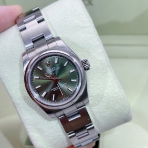 Sra. Rolex rendimiento mecánico Rolex ostras movimiento constante m176200 plato verde oliva