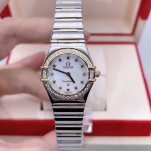 Omega Lady quartz Performance cargo Omega constelación Rainbow goddess quartz Women s Watch